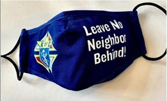 Idaho-Knights-of-Columbus-leave-no-neighbor-behind-Masks